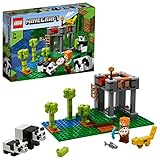 LEGO, 21158 Minecraft, El Criadero de Pandas, Multicolor
