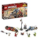 LEGO 70667 Ninjago Moto Acuchilladora de Kai y Motonieve de Zane